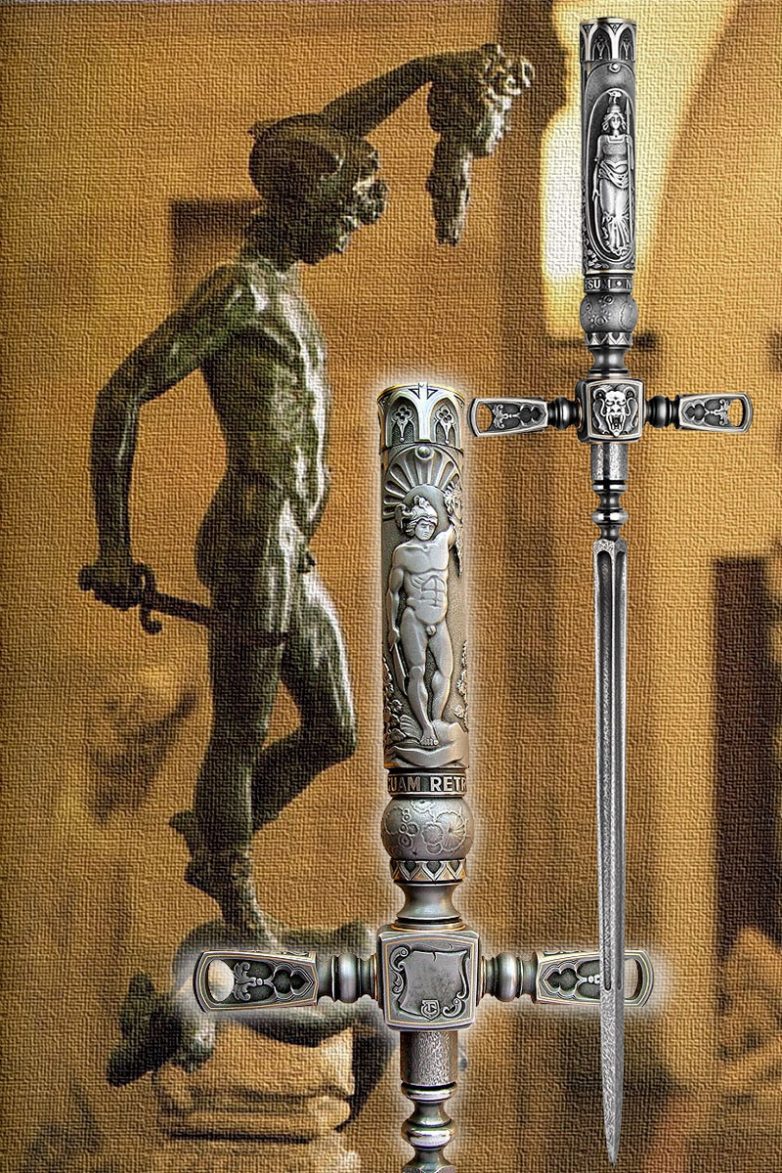 Потрясающе красивое холодное оружие Геннадия Соколова