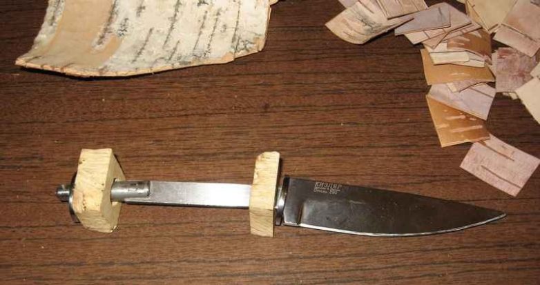 Рукоять для ножа своими руками из бересты Рукоять для ножа своими руками из бересты