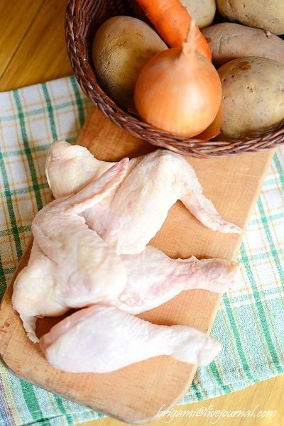 Суп с галушками по-слобожански