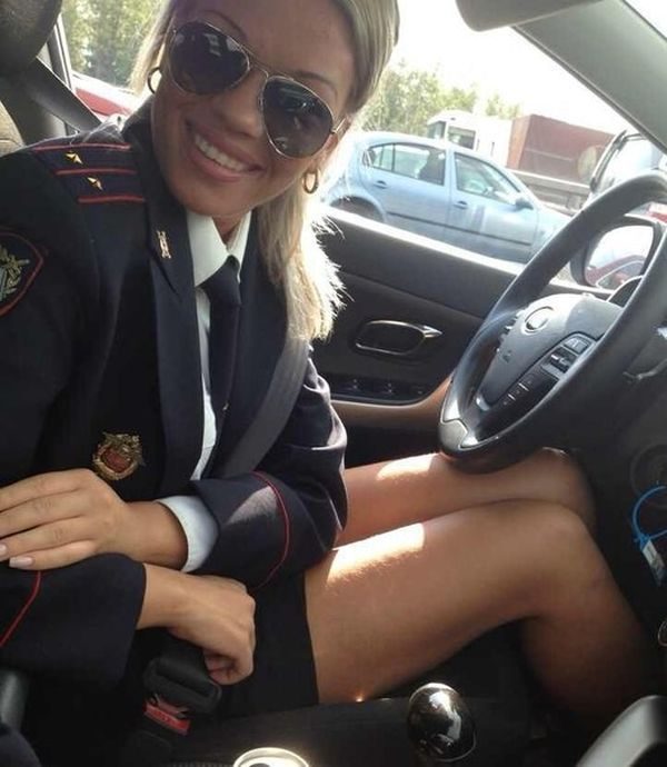 Fake police woman