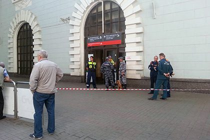В Москве на Казанском вокзале прогремел взрыв