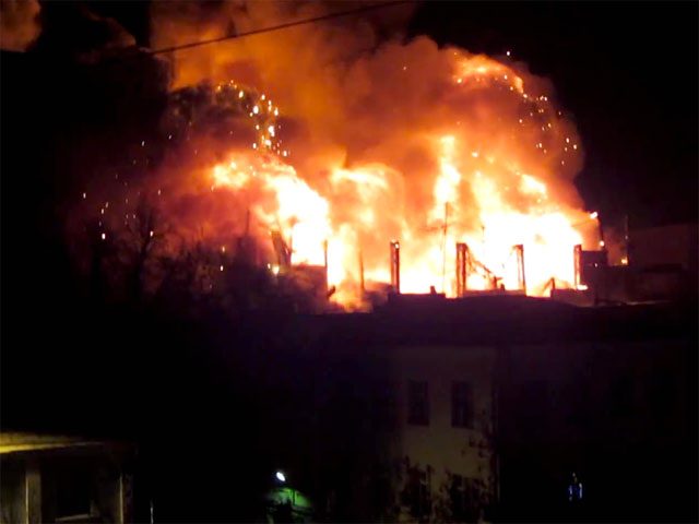 На заводе в Тушино ликвидирован пожар