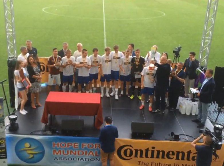 Детдомовцы из Красноярска выиграли чемпионат мира по футболу