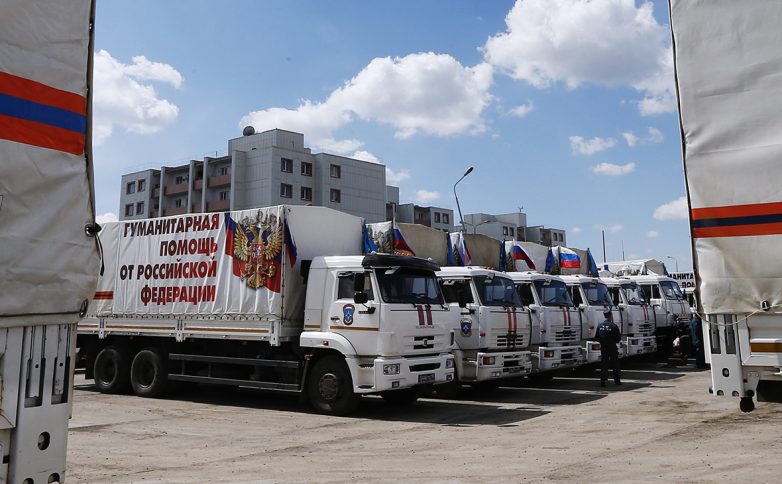 В Кремле заявили о «перераспределении» в гуманитарной поддержке Донбасса