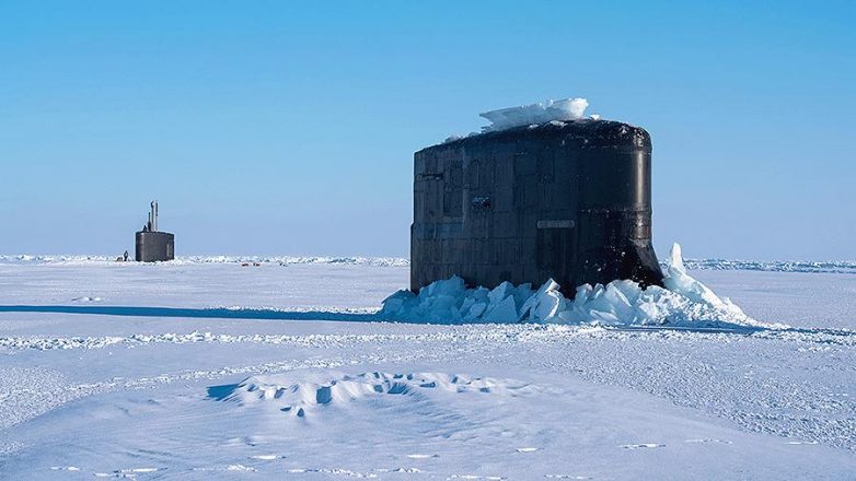 Американская подлодка застряла во льдах Арктики при отработке «ударов по России»