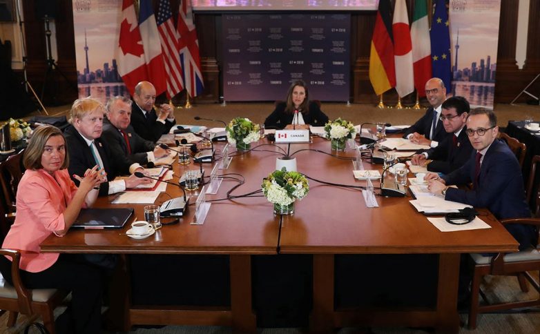 G7 обвинила Россию в «дестабилизирующем поведении»
