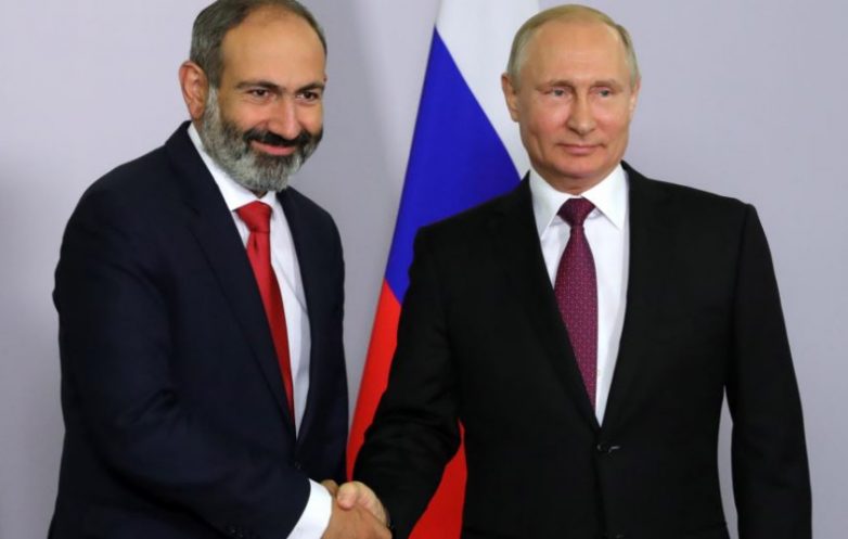 Путин встретился с лидером армянской оппозиции Пашиняном
