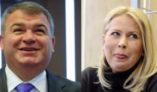 Экс - министр обороны Сердюков и Васильева поженились