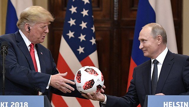 Путин подарил Трампу мяч с «жучком»!