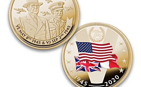 США выпустили монету к 75-летию окончания Второй мировой войны без СССР
