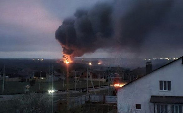 В Курске и Белгороде прогремели взрывы