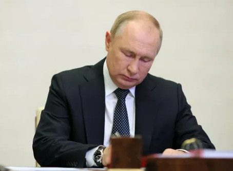 Путин поручил создать рабочую группу по вопросам мобилизации