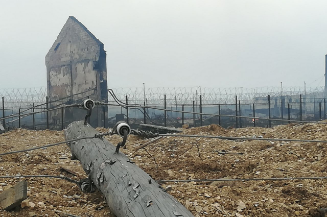 В уральском посёлке Сосьва дотла сгорели 124 дома