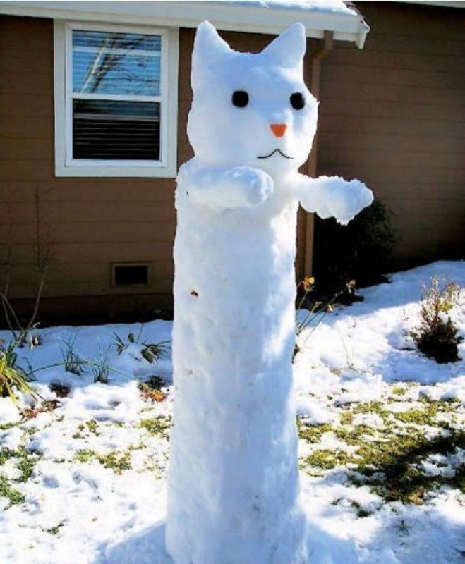Самые креативные снеговики