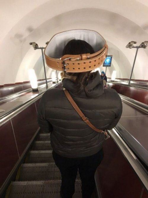 Чудаки в метро