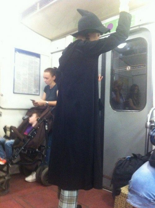 Чудные пассажиры из метро