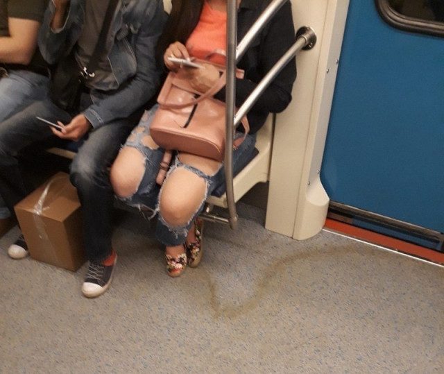 Неожиданные встречи в метро