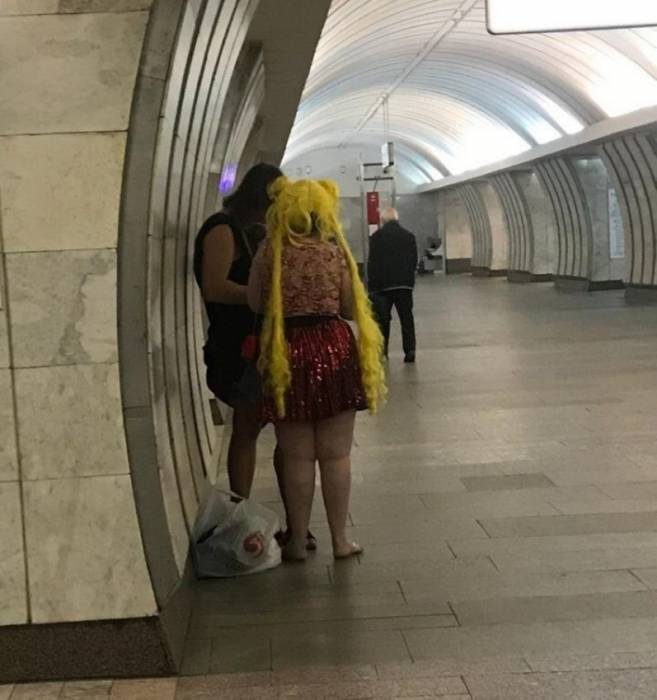 Новые чудики из метро