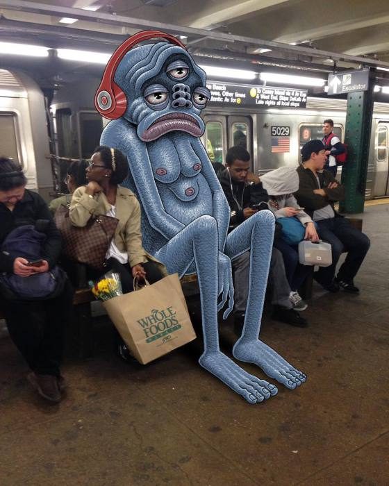 Забавная нечисть из метро