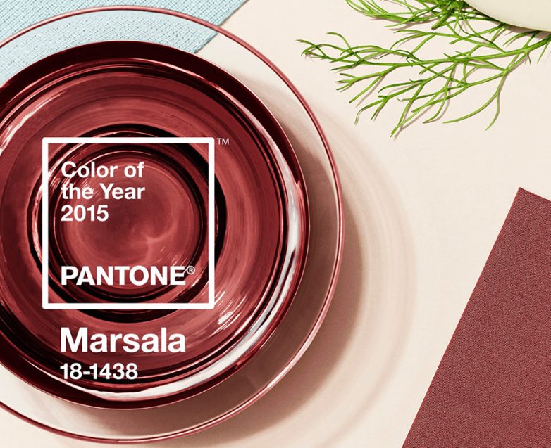 Модный цвет 2015 года – Марсала