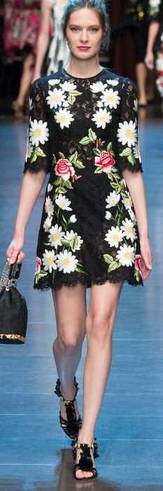 Модное платье весна-лето 2016