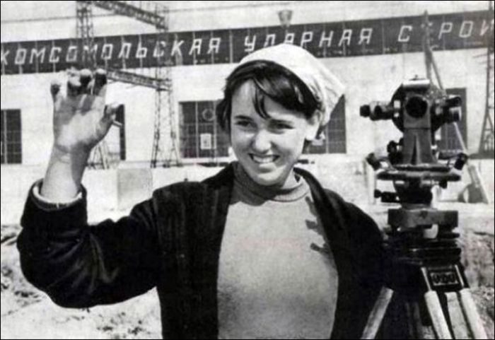 Красота и очарование советских девушек