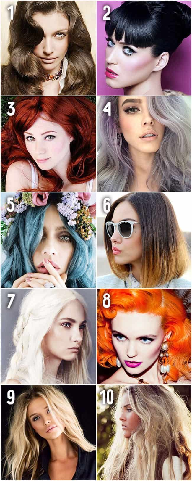 Что цвет волос может о вас рассказать