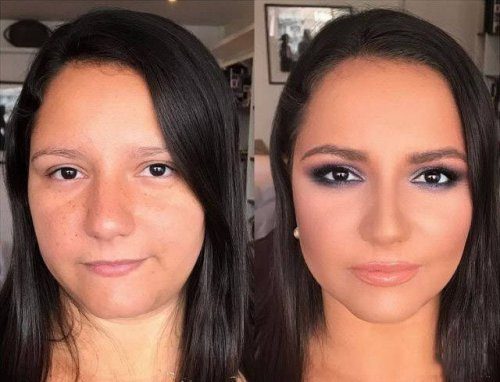Невероятное преображение девушек после нанесения макияжа