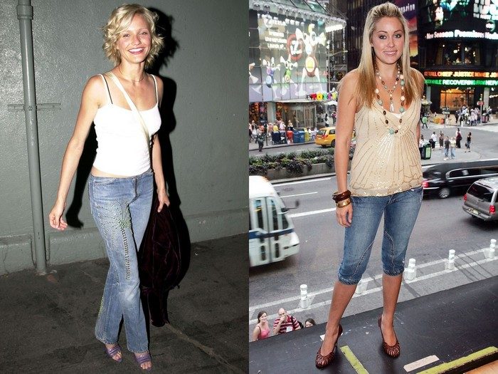 Эволюция джинсов за последние 100 лет