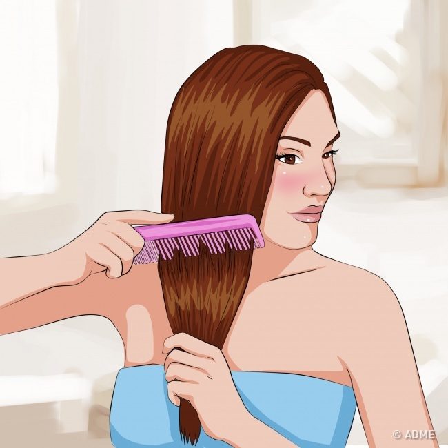 Секреты выпрямления волос естественными способами
