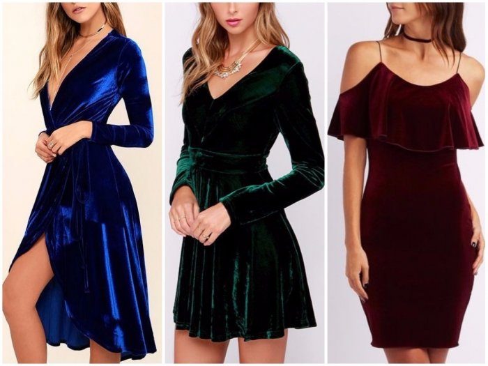 Самые модные платья на Новый год 2019