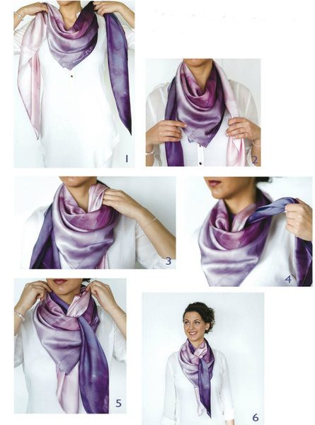 Как красиво и необычно завязать шарф