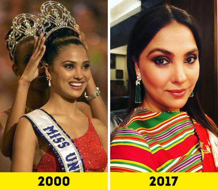 Победительницы конкурса «Мисс Вселенная» тогда и сейчас