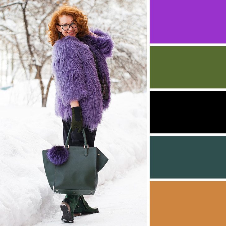 Секреты, которые помогут правильно подбирать цвета в зимнем гардеробе