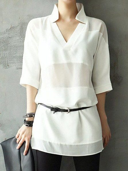 Элегантные белые блузки, которые непременно захочется добавить в свой гардероб