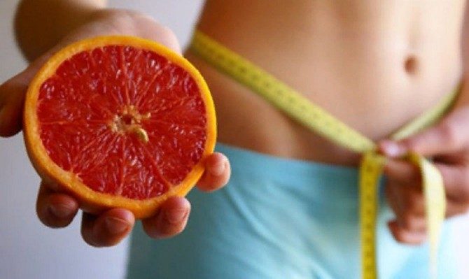 Лёгкая грейпфрутовая диета