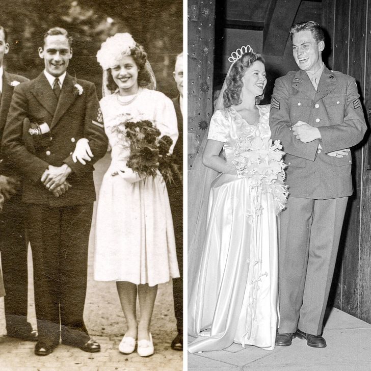 Как изменилась свадебная мода за 100 лет