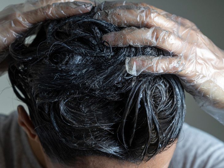 Ошибки при окрашивании седых волос