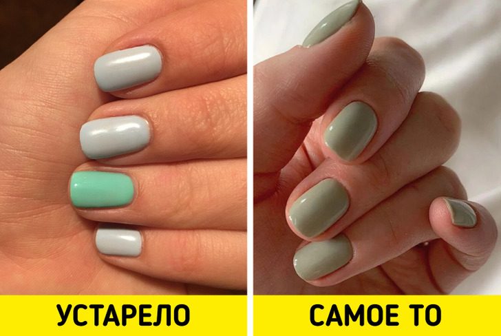 Тенденции в маникюре, которые уже отжили своё