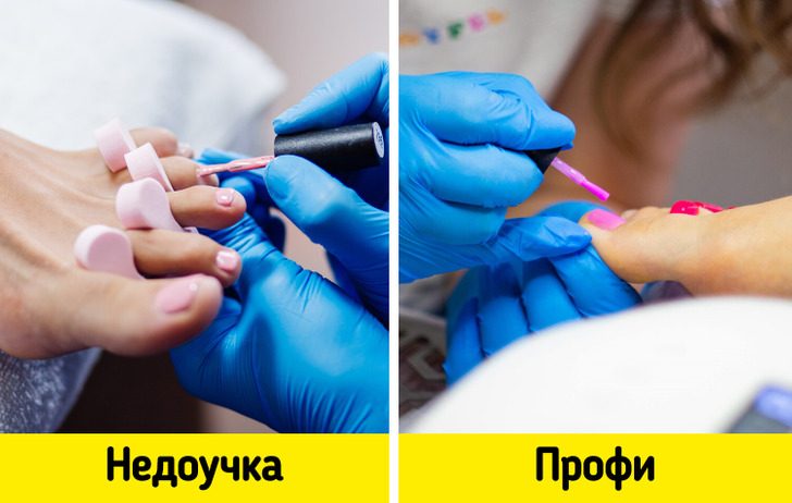 Хитрости, которые помогут отличить мастера педикюра от полного профана