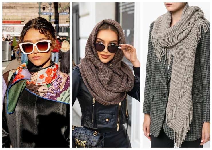 От каких видов шарфов пора избавиться и чем их заменить