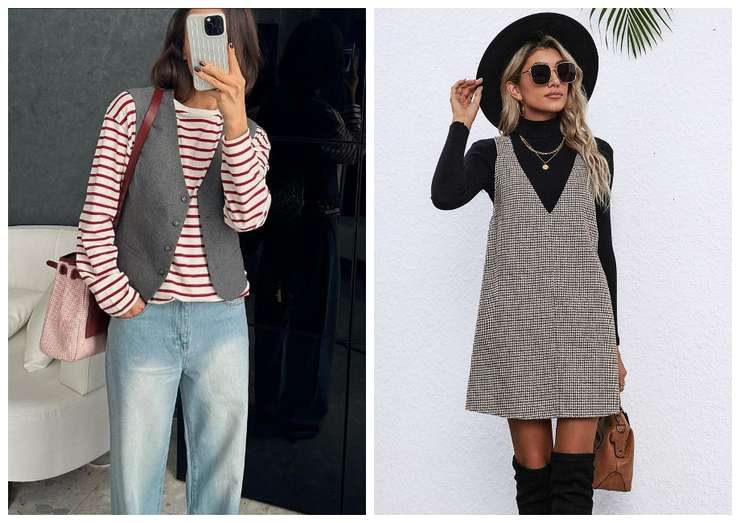 Как и с чем сочетать базовый лонгслив