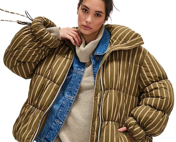 Как вписать полосатый принт в зимний гардероб