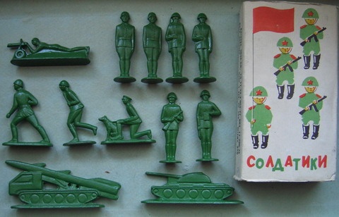Советские солдатики 70-80-ых