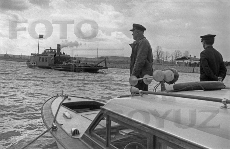 Первая флотилия канала Москва-Волга
