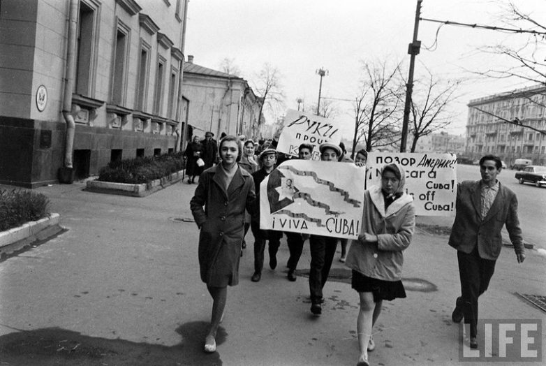 Протесты времён &quot;холодной войны&quot;