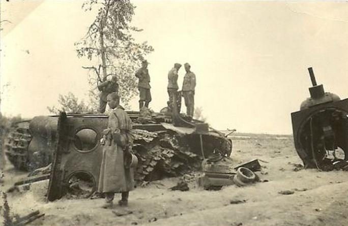 Советский танк против танковой дивизии вермахта