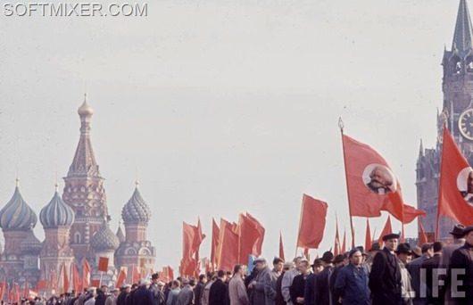 Первомайские демонстрации: как это было