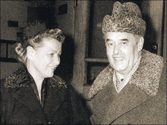 Министр культуры СССР Екатерина Фурцева