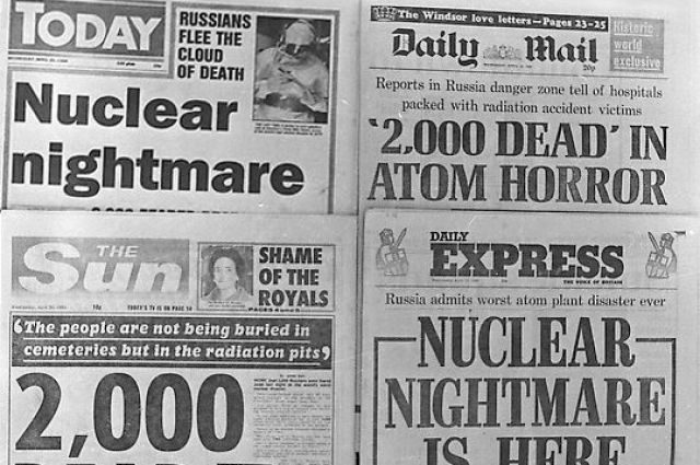 Что писали советские и мировые СМИ о Чернобыльской катастрофе